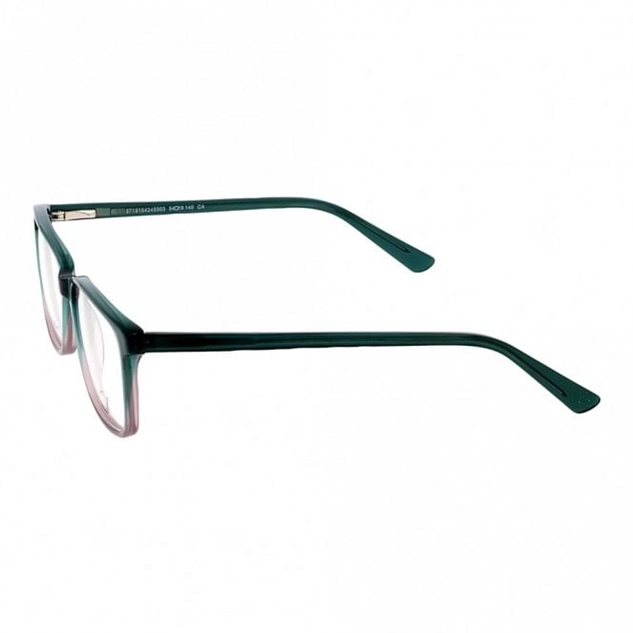 Full Rim Acetate Rectangle Green Small Be Bright BBFM07 Eyeglasses