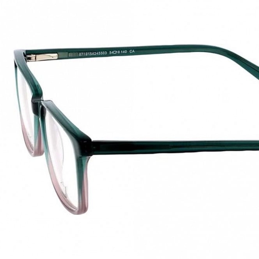 Full Rim Acetate Rectangle Green Small Be Bright BBFM07 Eyeglasses