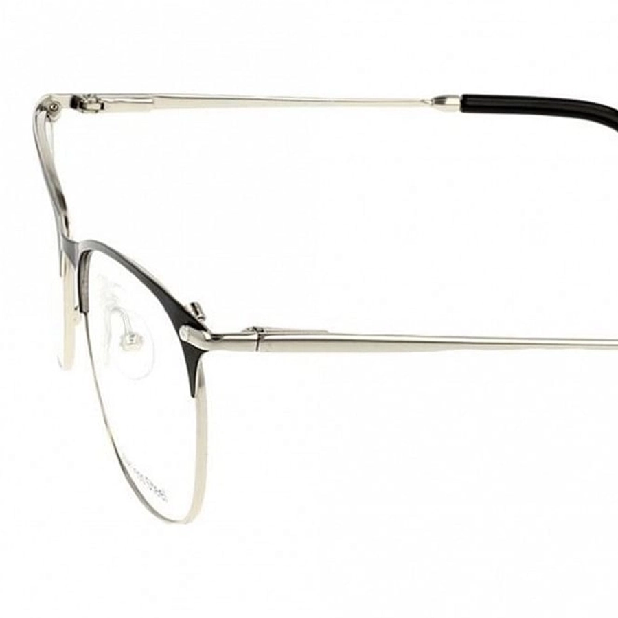 Full Rim Metal Rectangle Black Small In Style ISHF36 Eyeglasses