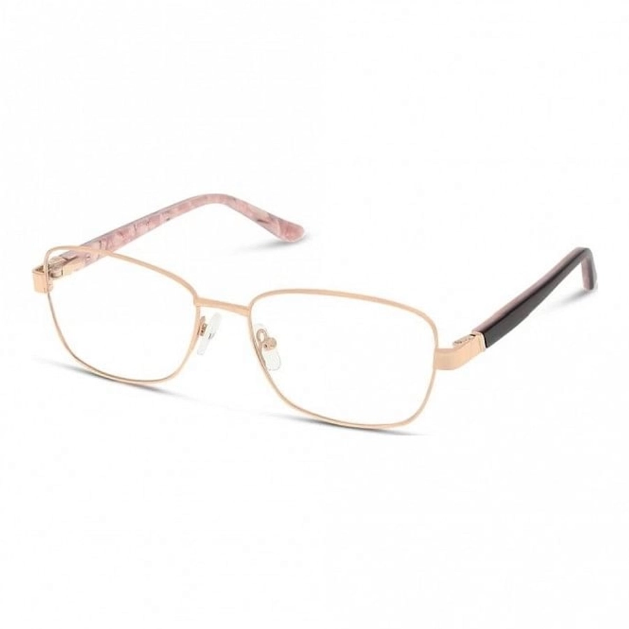 Full Rim Monel Rectangle Pink Medium DbyD DBHF04 Eyeglasses