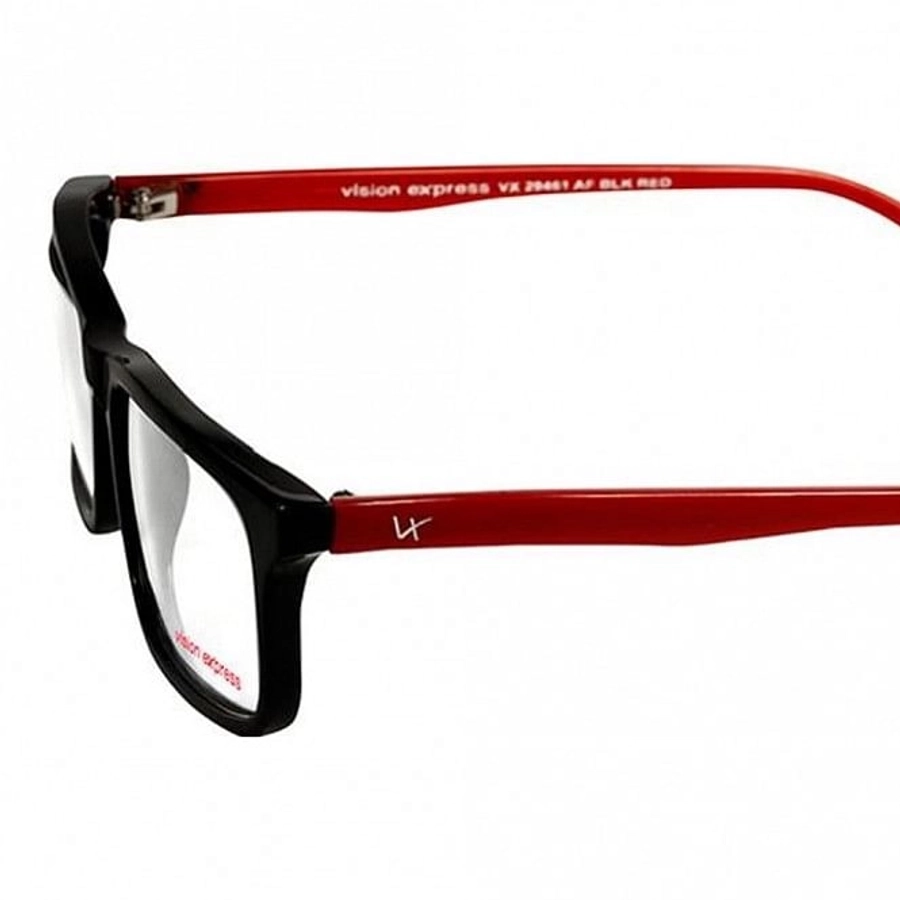 Full Rim Acetate Rectangle Black Medium Vision Express 29461 Eyeglasses