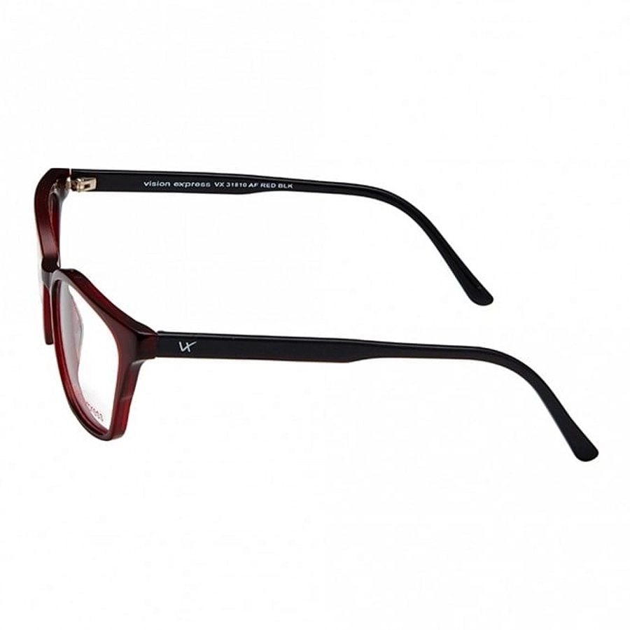 Full Rim Acetate Square Red Medium Vision Express 31810 Eyeglasses
