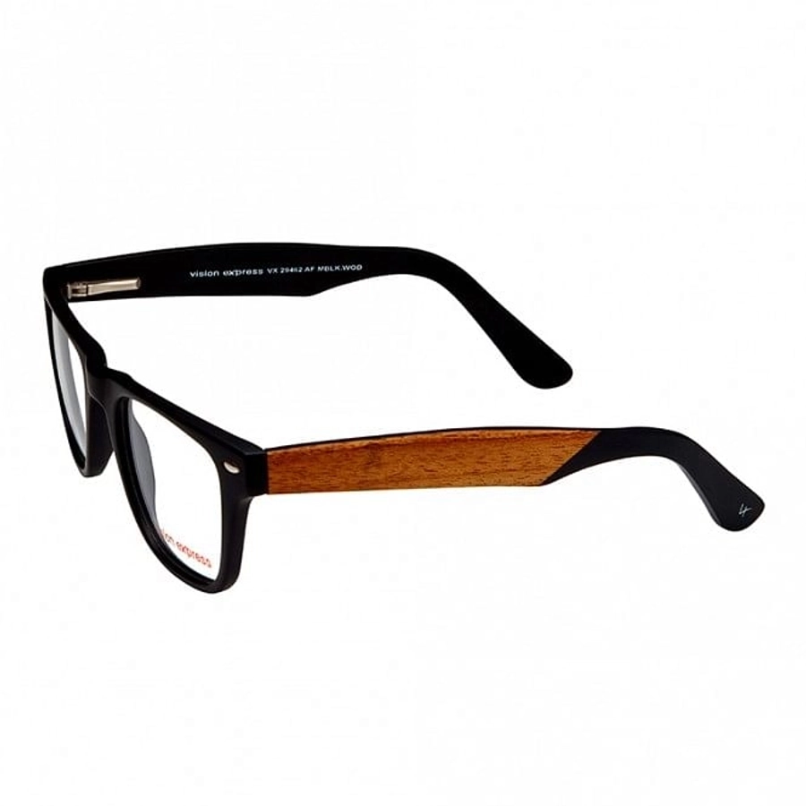 Full Rim Acetate Wayfarer Black Medium Vision Express 29462 Eyeglasses