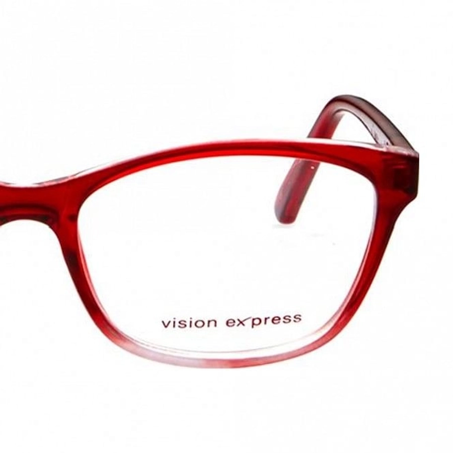 Full Rim Polycarbonate Almond Wine Medium Vision Express 49076 Eyeglasses