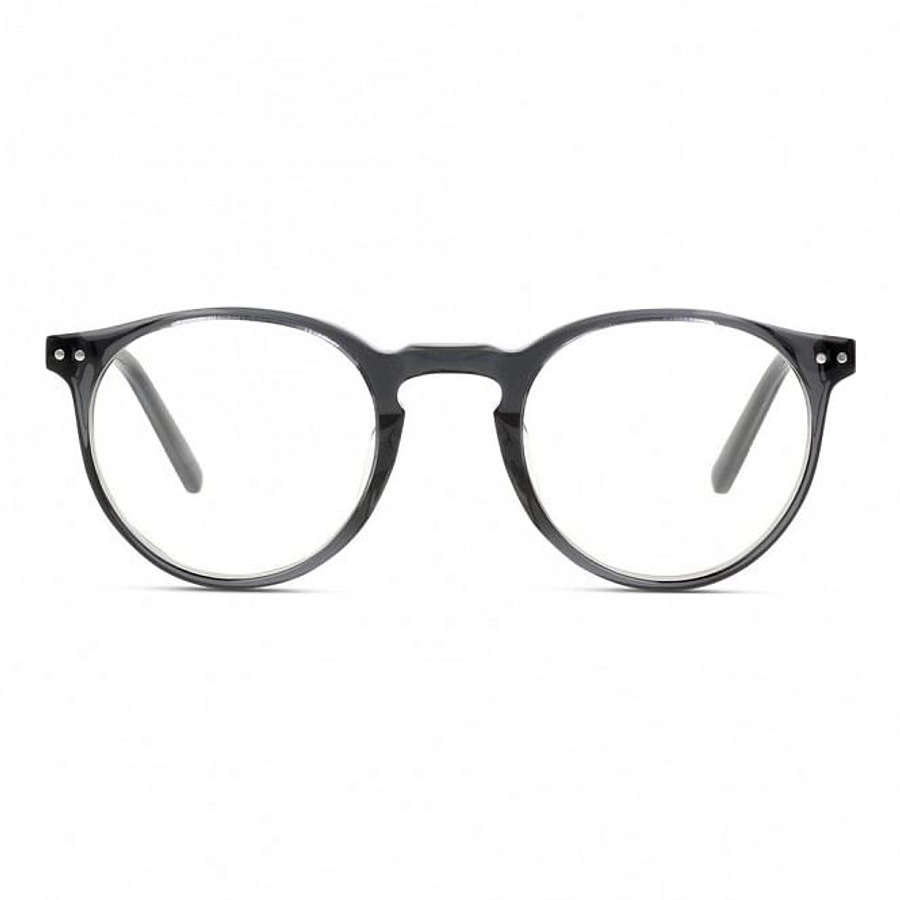 Full Rim Acetate Round Grey Small 5th Avenue FAJM08 Eyeglasses
