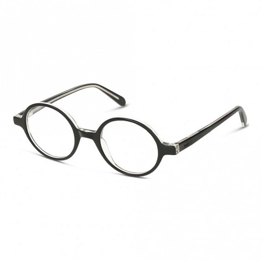 Full Rim Acetate Round Black Small DbyD DBJU03 Eyeglasses