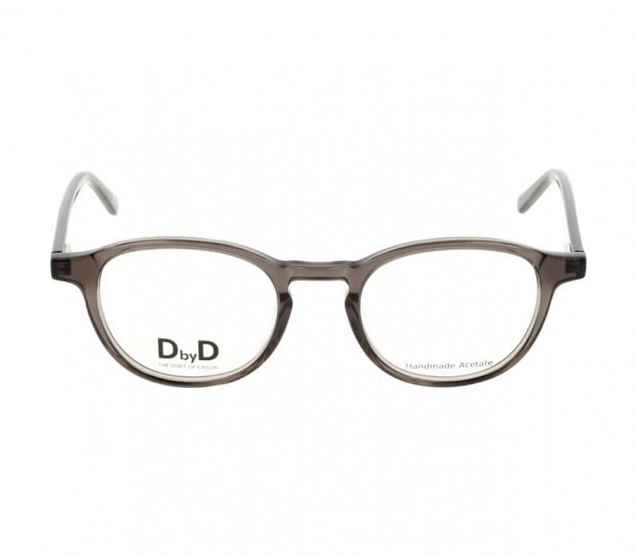 Full Rim Acetate Round Grey Medium DbyD DBJU08 Eyeglasses