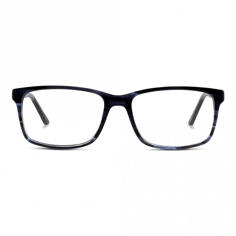 Full Rim Acetate Rectangle Blue Large 5th Avenue FAHM09 Eyeglasses