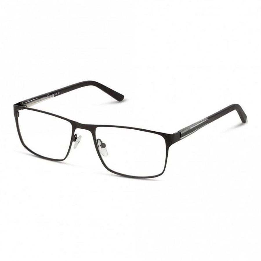 Full Rim Stainless Steel Rectangle Grey Large 5th Avenue FAHM10 Eyeglasses