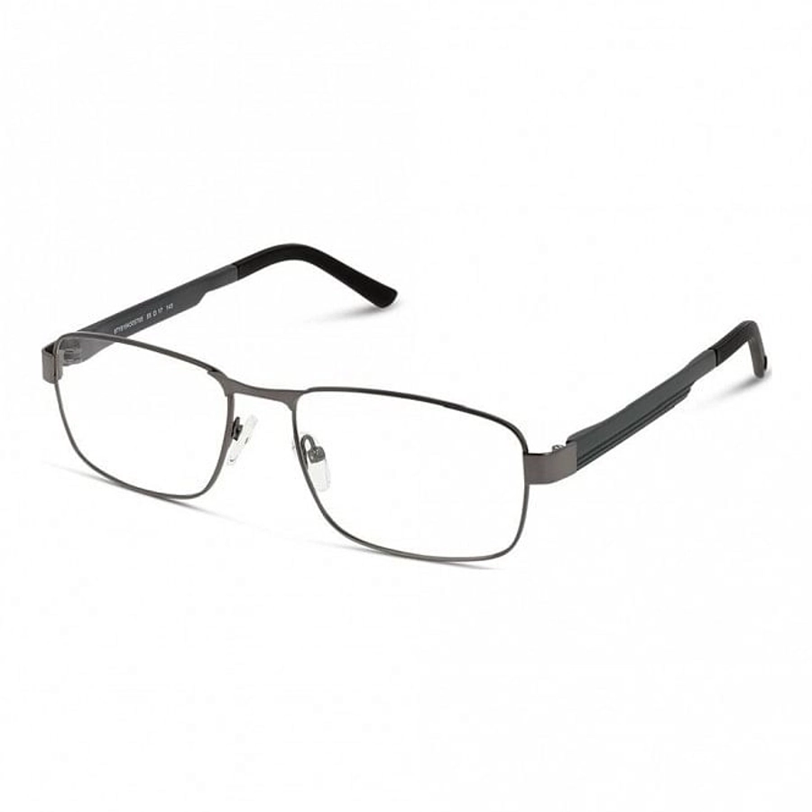 Full Rim Monel Rectangle Grey Large 5th Avenue FAHM33 Eyeglasses