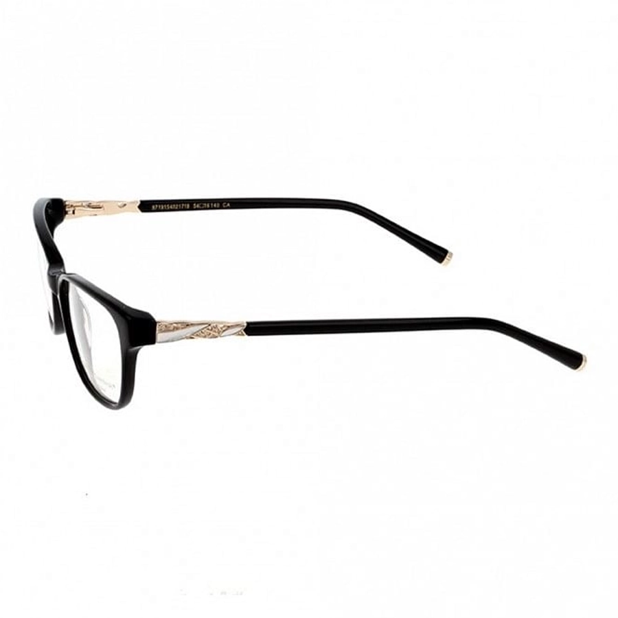 Full Rim Acetate Almond Black Medium Heritage HECF16 Eyeglasses