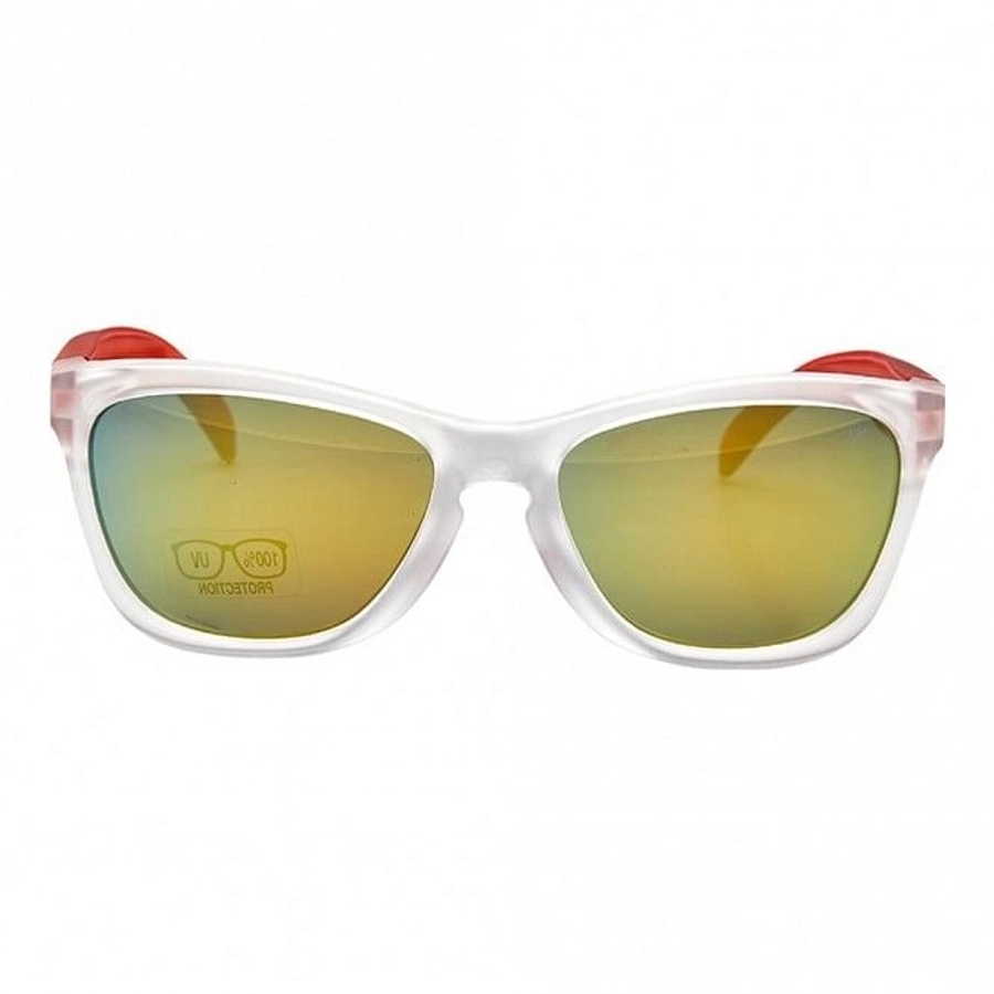 Rectangle Yellow Mirror Polycarbonate Small Vision Express 51103 Kids Sunglasses