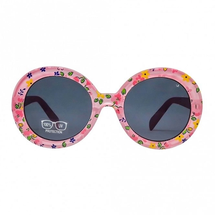 Round Grey Polycarbonate Small Vision Express 51106 Kids Sunglasses