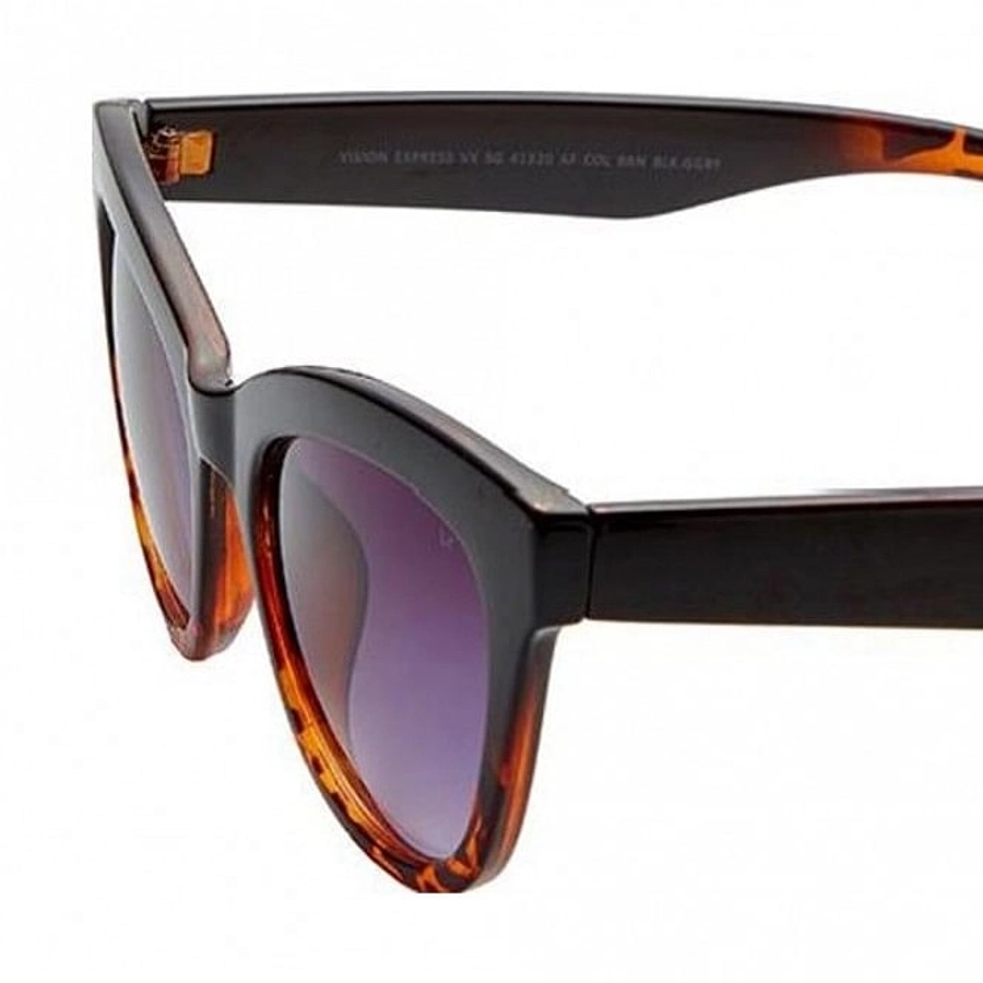 Cat eye Grey Gradient Polycarbonate Full Rim Medium Vision Express 41320 Sunglasses