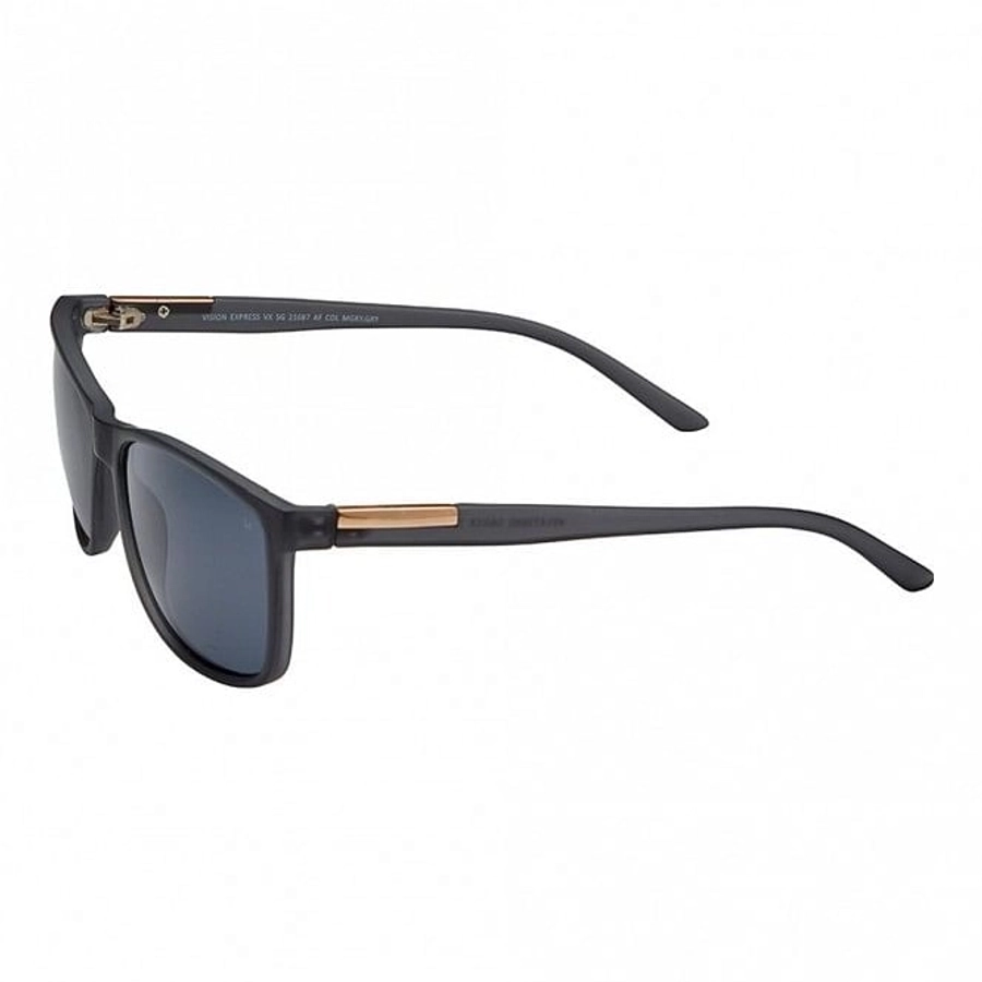 Rectangle Grey Polycarbonate Full Rim Medium Vision Express 21687 Sunglasses