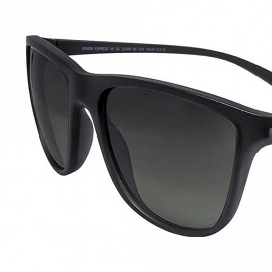 Rectangle Mirror Polycarbonate Full Rim Medium Vision Express 21689 Sunglasses