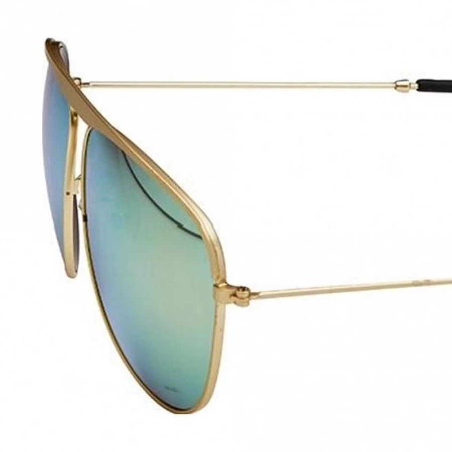 Aviator Gold Stainless steel Full Rim Medium Vision Express 12055 Sunglasses