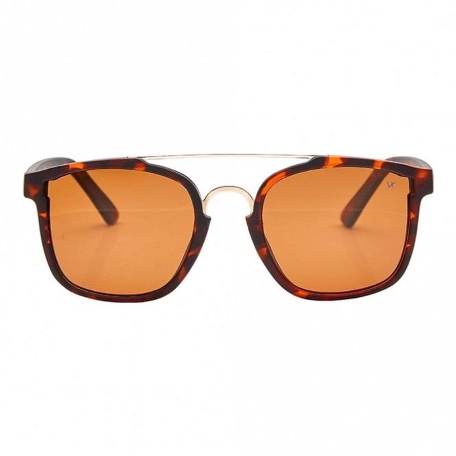 Rectangle Polarised Lens Brown Solid Full Rim Medium Vision Express 21695P Sunglasses