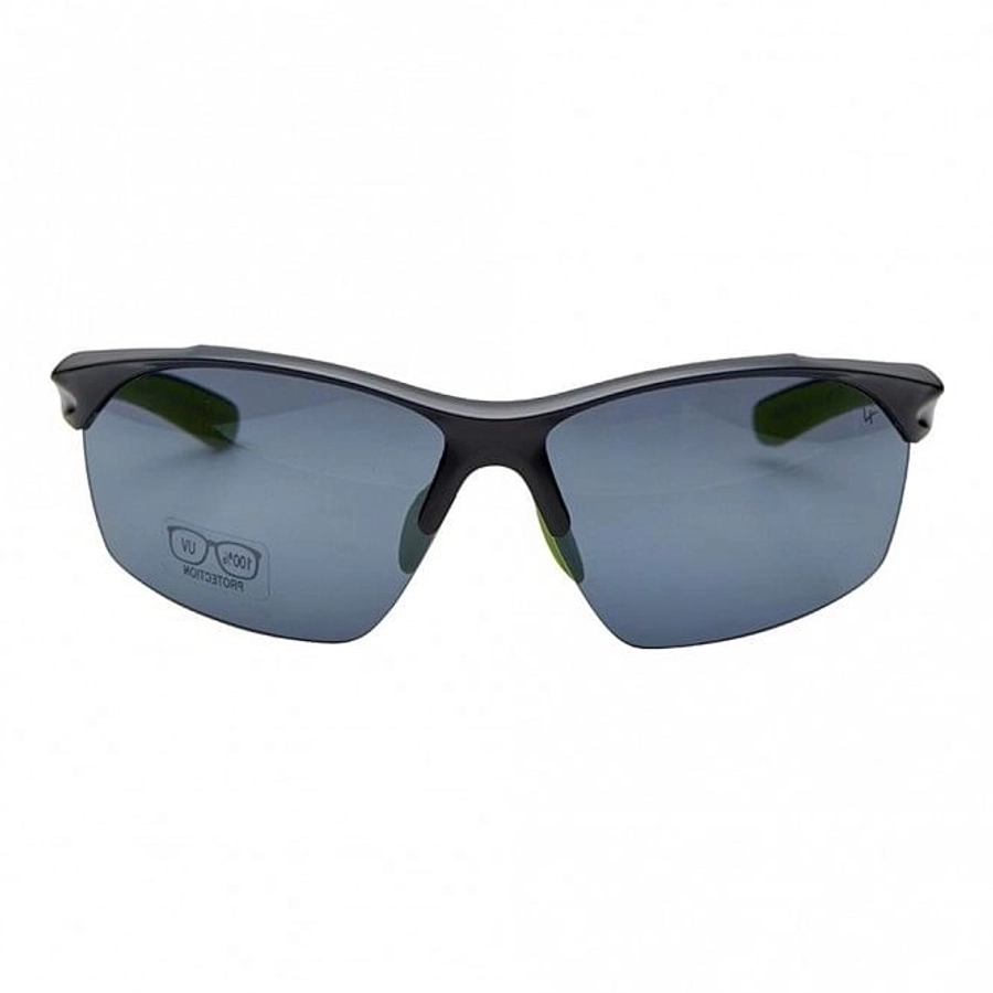 Rectangle Grey Polycarbonate Half Rim Medium Vision Express 81126 Sunglasses