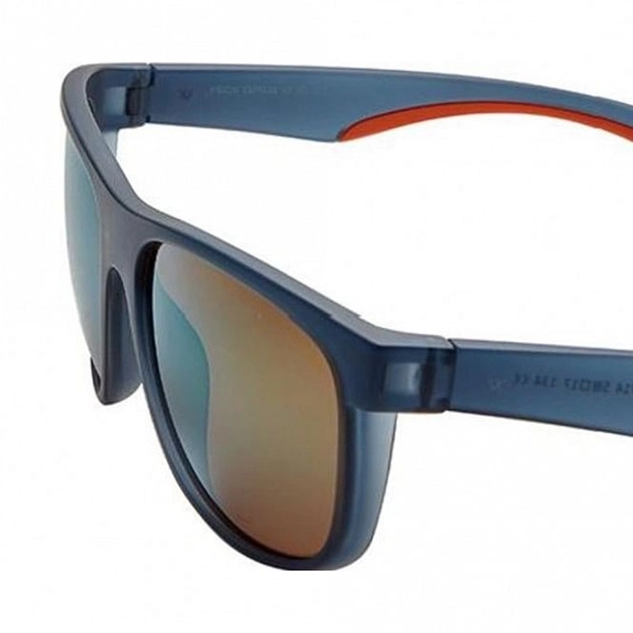Rectangle Orange Mirror Polycarbonate Full Rim Medium Vision Express 81130 Sunglasses