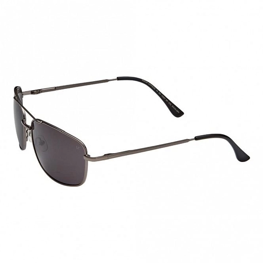 Rectangle Grey Stainless steel Full Rim Large Vision Express 12057 Sunglasses
