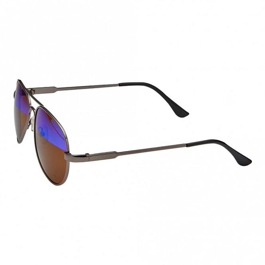 Aviator Blue Mirror Metal Full Rim Medium Vision Express 12060 Sunglasses