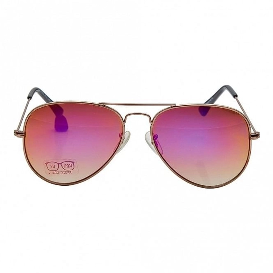 Aviator Mirror Nickel Silver  Full Rim Medium Vision Express 12061 Sunglasses