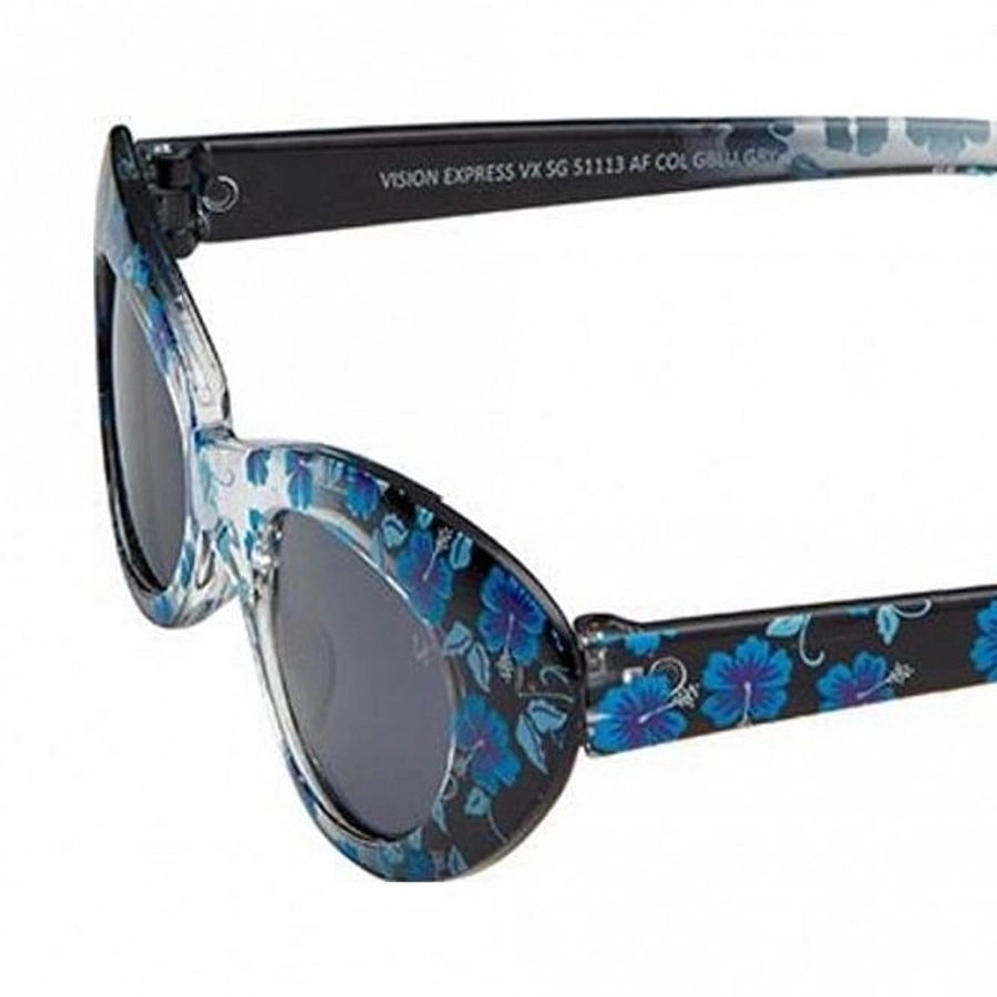 Cat eye Grey Polycarbonate Small Vision Express 51113 Kids Sunglasses