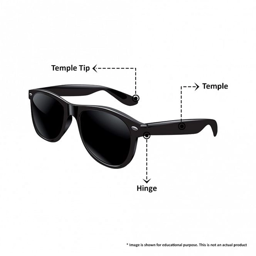 Rectangle Red Mirror Polycarbonate Half Rim Medium Vision Express 81134 Sunglasses