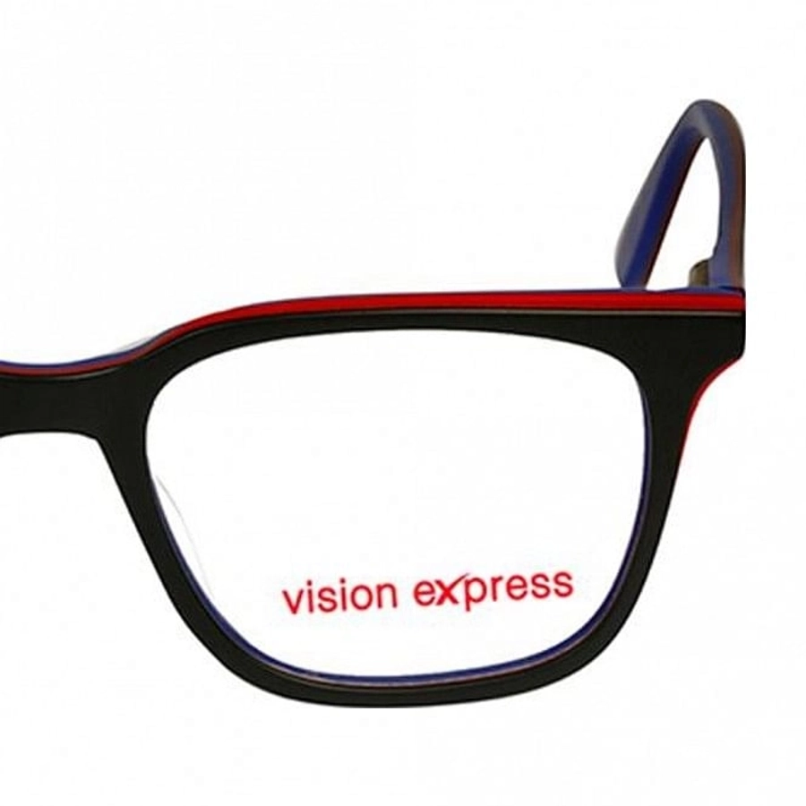 Rectangle Black Polycarbonate Small Vision Express 61307 Kids Eyeglasses