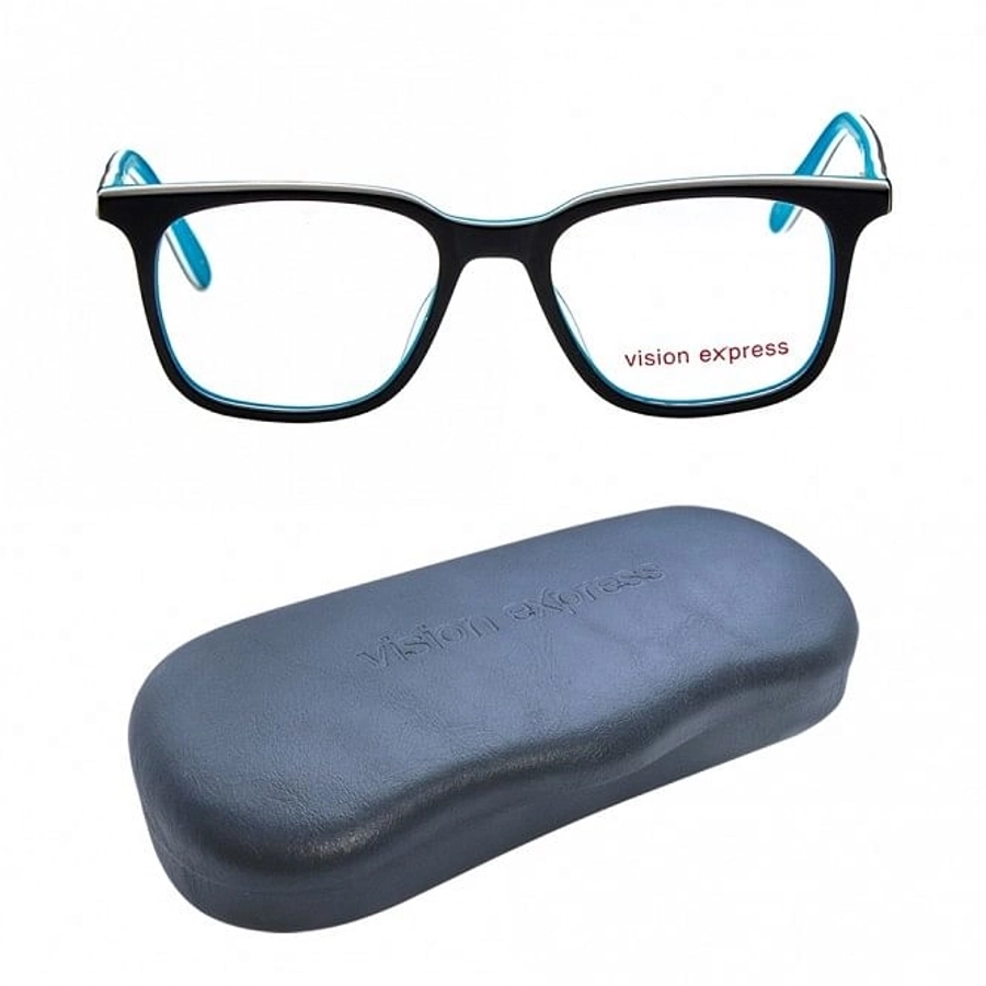 Rectangle Black Polycarbonate Small Vision Express 61307 Kids Eyeglasses