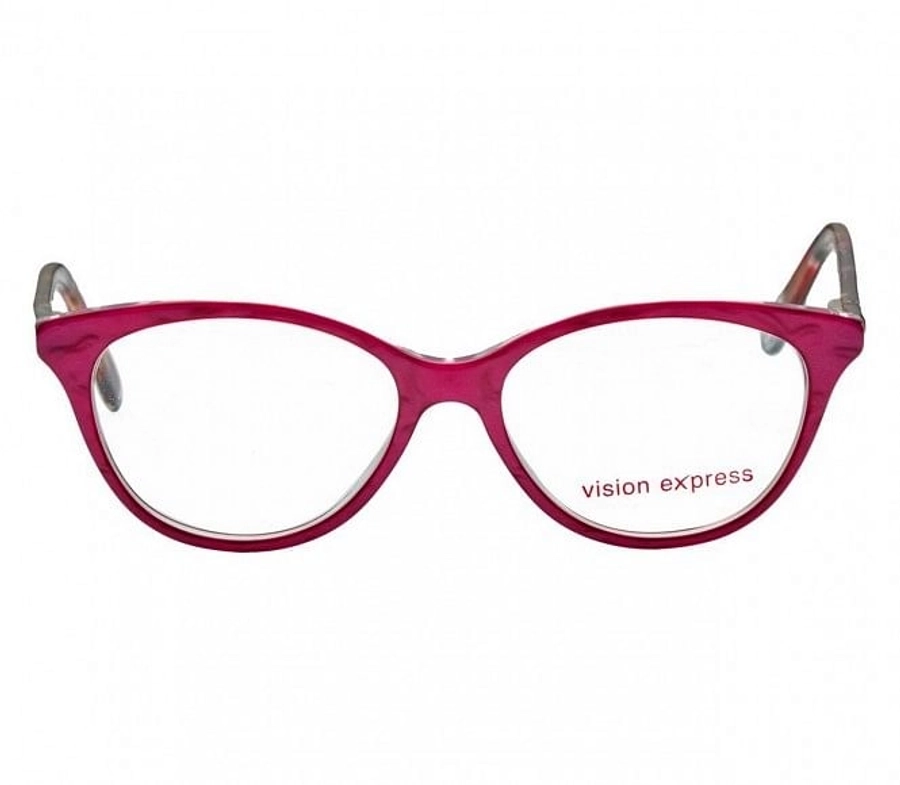 Square Wine Polycarbonate Medium Vision Express 61308 Kids Eyeglasses