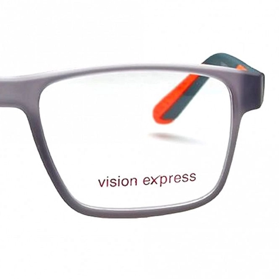 Wrap Grey Polycarbonate Large Vision Express 61316 Kids Eyeglasses