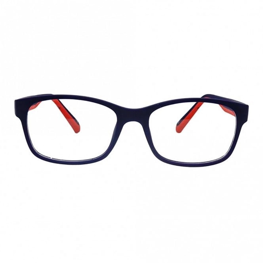 Wrap Blue Polycarbonate Large Vision Express 61317 Kids Eyeglasses