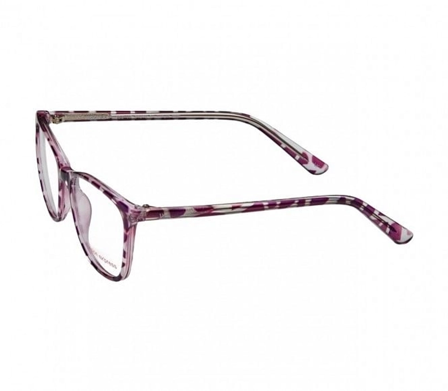 Square Purple Polycarbonate Large Vision Express 61319 Kids Eyeglasses