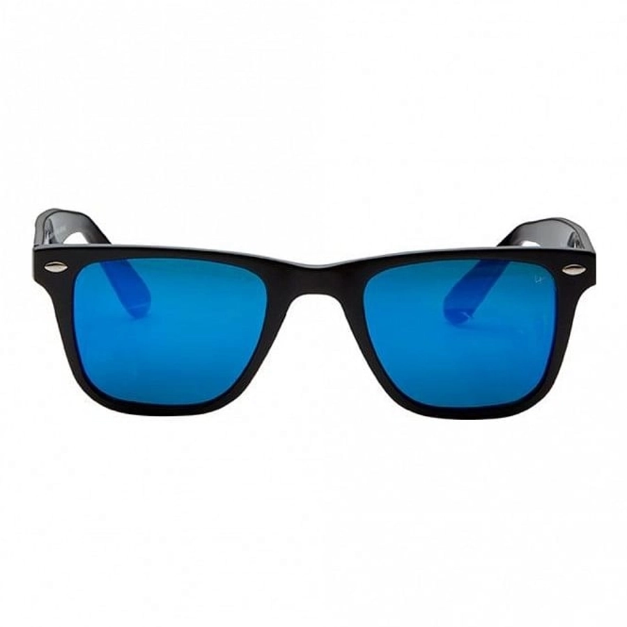 Wayfarer Polarised Lens Blue Mirror Full Rim Medium Vision Express 72057P Sunglasses