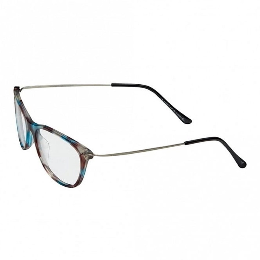 Full Rim Acetate Cat Eye Blue Medium Vision Express 49097 Eyeglasses