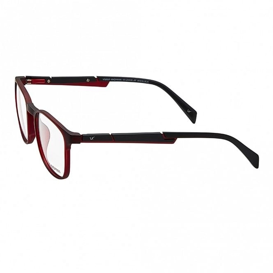 Full Rim Polycarbonate Square Wine Medium Vision Express 29508 Eyeglasses