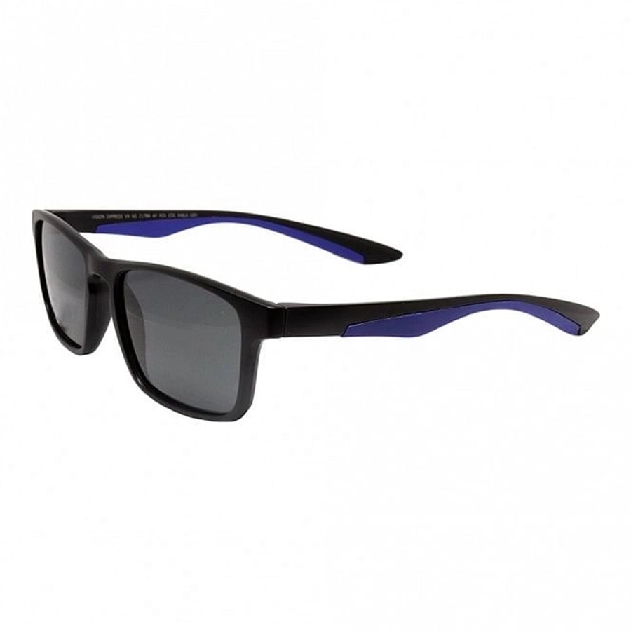 Rectangle Polarised Lens Grey Solid Full Rim Medium Vision Express 21786P Sunglasses