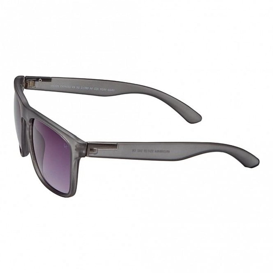Rectangle Grey Polycarbonate Full Rim Medium Vision Express 21789 Sunglasses