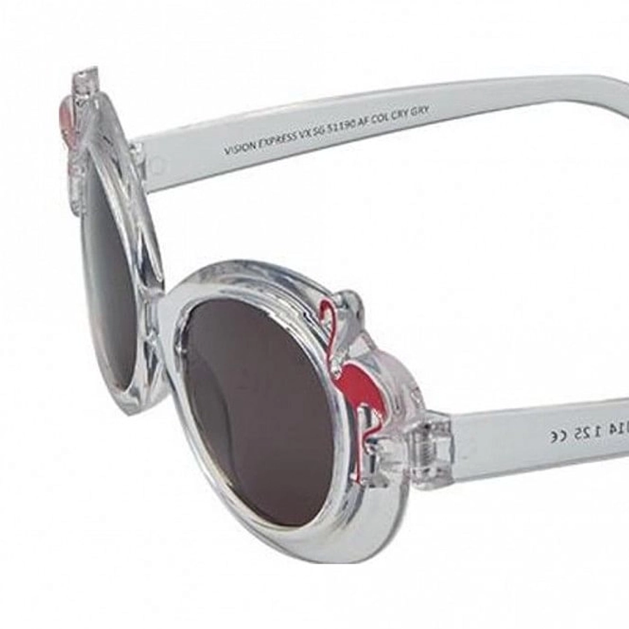 Oval Grey Polycarbonate Small Vision Express 51190 Kids Sunglasses
