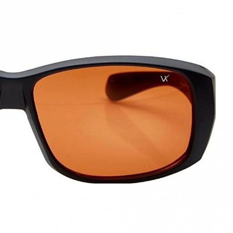 Wrap Amber Polycarbonate Full Rim Medium Vision Express 81187 Sunglasses