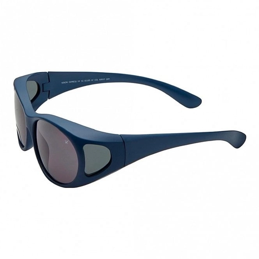 Wrap Polarised Lens Grey Full Rim Medium Vision Express 81189P Sunglasses
