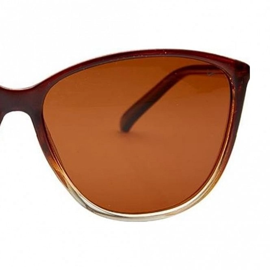 Cat eye Polarised Lens Brown Solid Full Rim Medium Vision Express 41394P Sunglasses