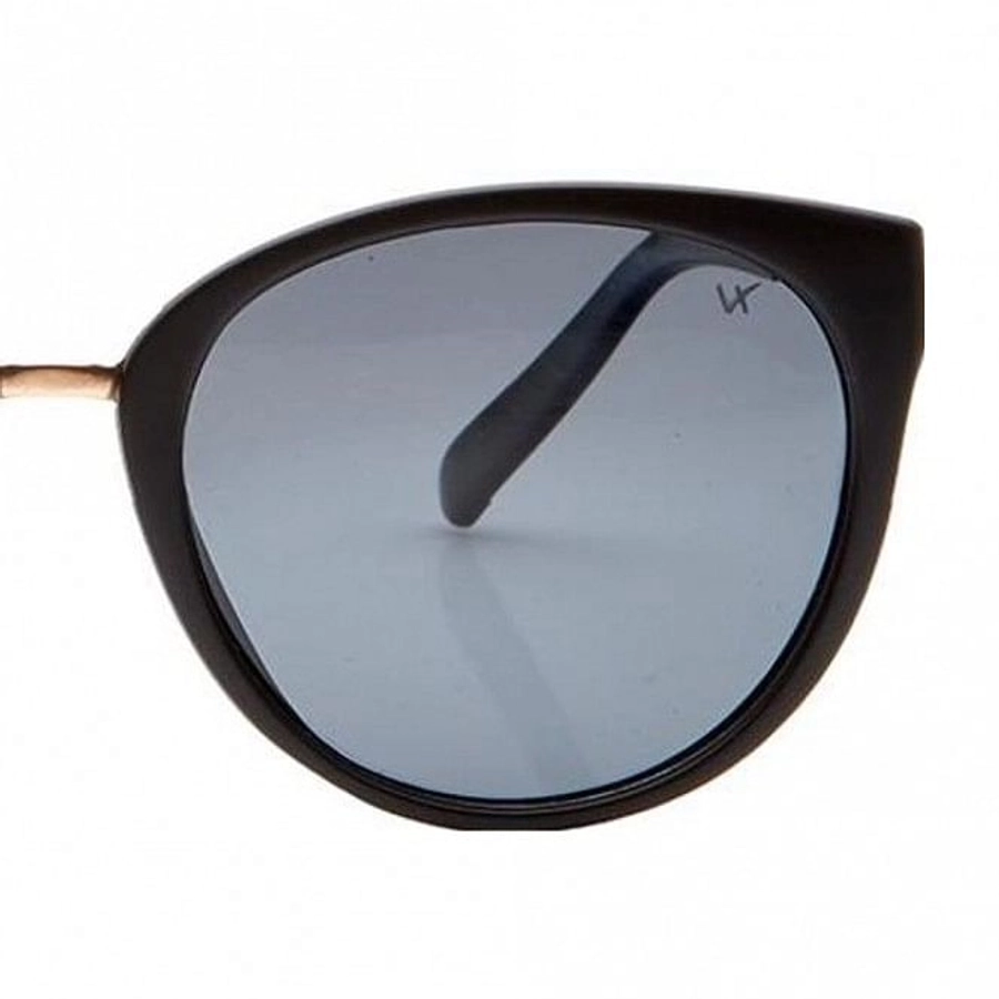 Cat eye Polarised Lens Grey Solid Full Rim Medium Vision Express 41406P Sunglasses