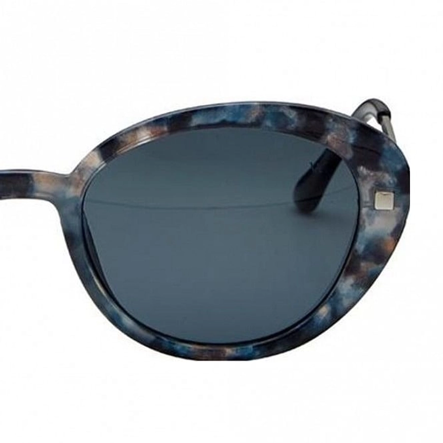 Oval Polarised Lens Grey Solid Full Rim Medium Vision Express 41408P Sunglasses