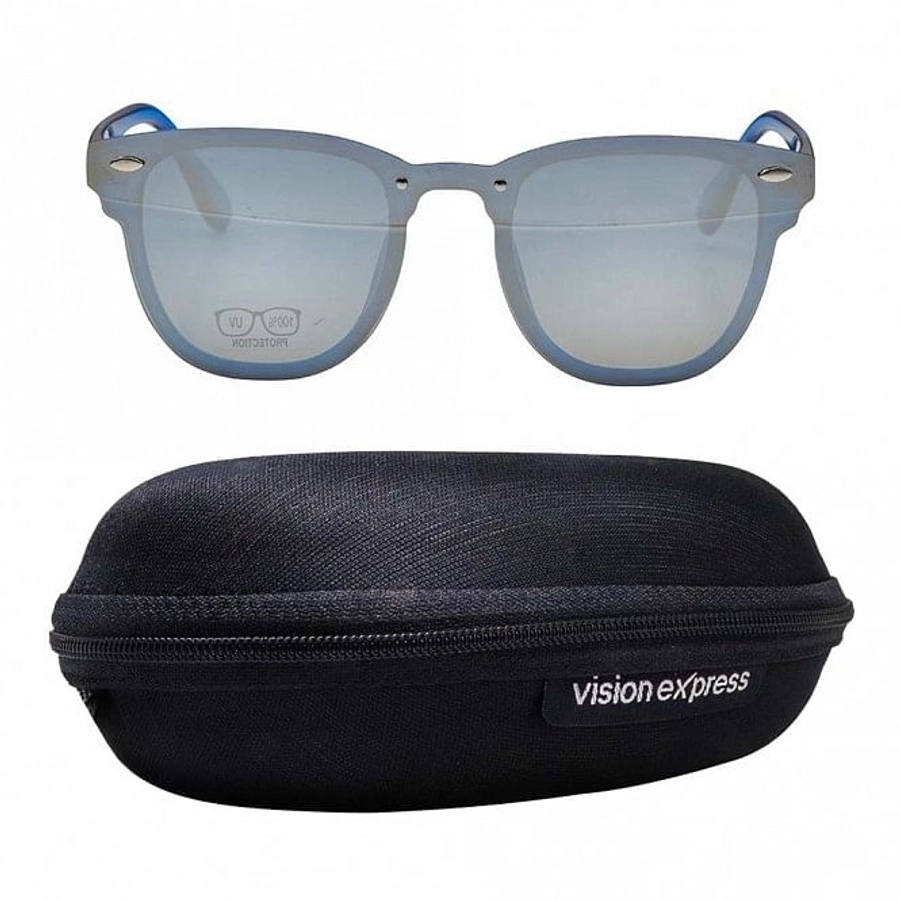 Oval Blue Gradient Polycarbonate Full Rim Medium Vision Express 21804 Sunglasses