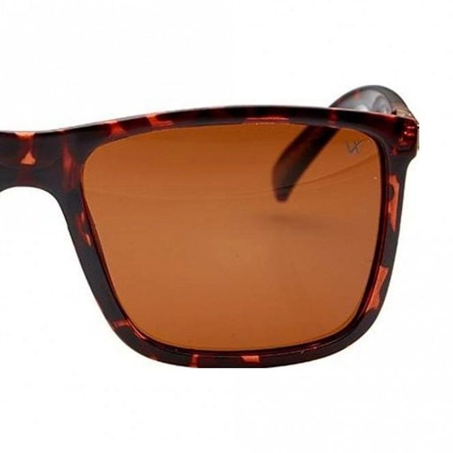 Rectangle Polarised Lens Brown Solid Full Rim Medium Vision Express 21805P Sunglasses