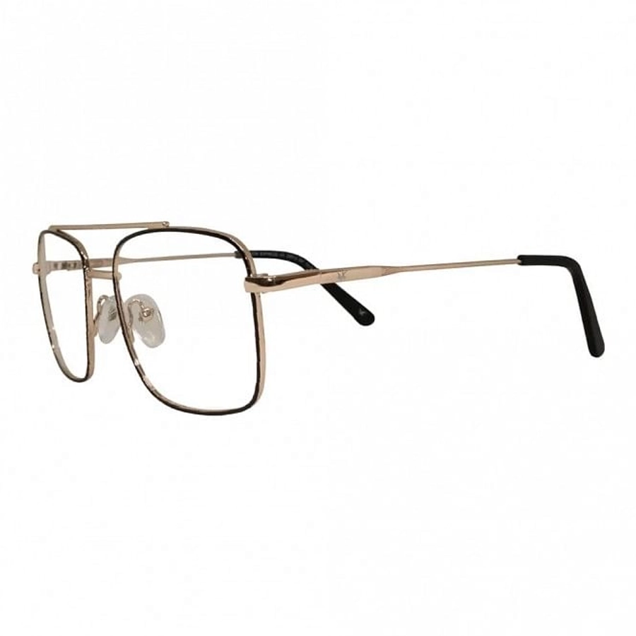 Full Rim Metal Rectangle Gold Medium Vision Express 29512MF Eyeglasses