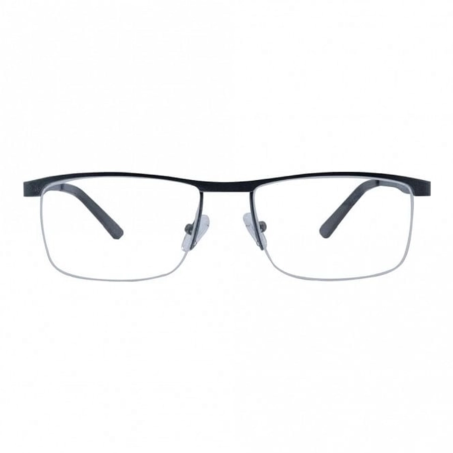 Half Rim Metal Rectangle Blue Medium Vision Express 29515MH Eyeglasses